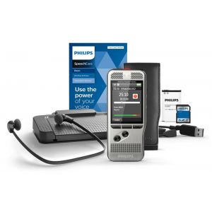 Philips DPM6700 Pocket Memo Digital Dictation Recorder and Transcription Set