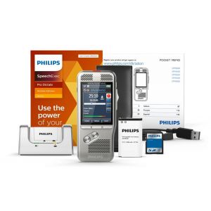 Philips DPM8000 Pocket Memo Digital Dictation Recorder with SpeechExec Pro Dictate Software