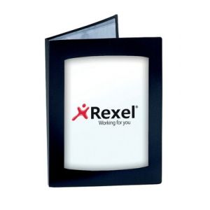 Rexel Clearview A3 Display Book 24 Pocket Black 10405BK