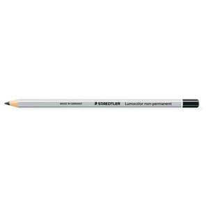 Staedtler Lumocolor Non-Permanent Omnichrom Pencil Black (Pack 12) 108-9