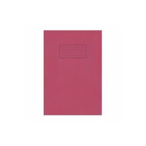 Silvine A4 Exercise Book Ruled Red 80 Pages (Pack 10)